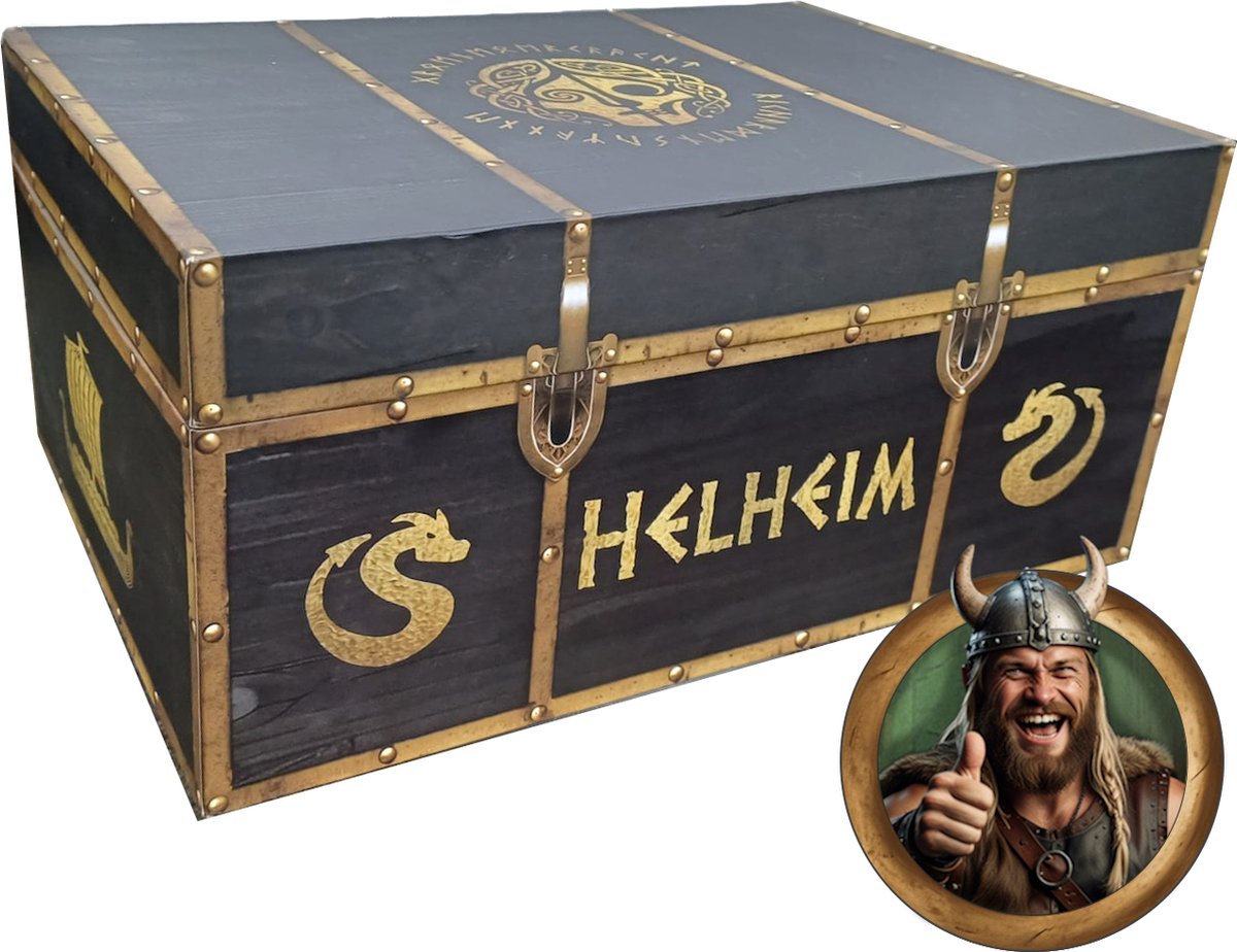 Helheim - Jeu de plateau/cartes stratégique - Partez au combat comme un véritable Viking !