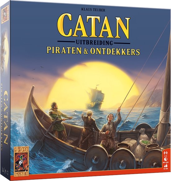 999 Games Catan : Extension Piraten en Ontdekkers - Jeu de société