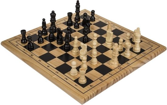 Schaakspel - Schaakset - Schaakbord - Schaak - Bordspellen Voor Volwassenen - Chess Board - Denkspel