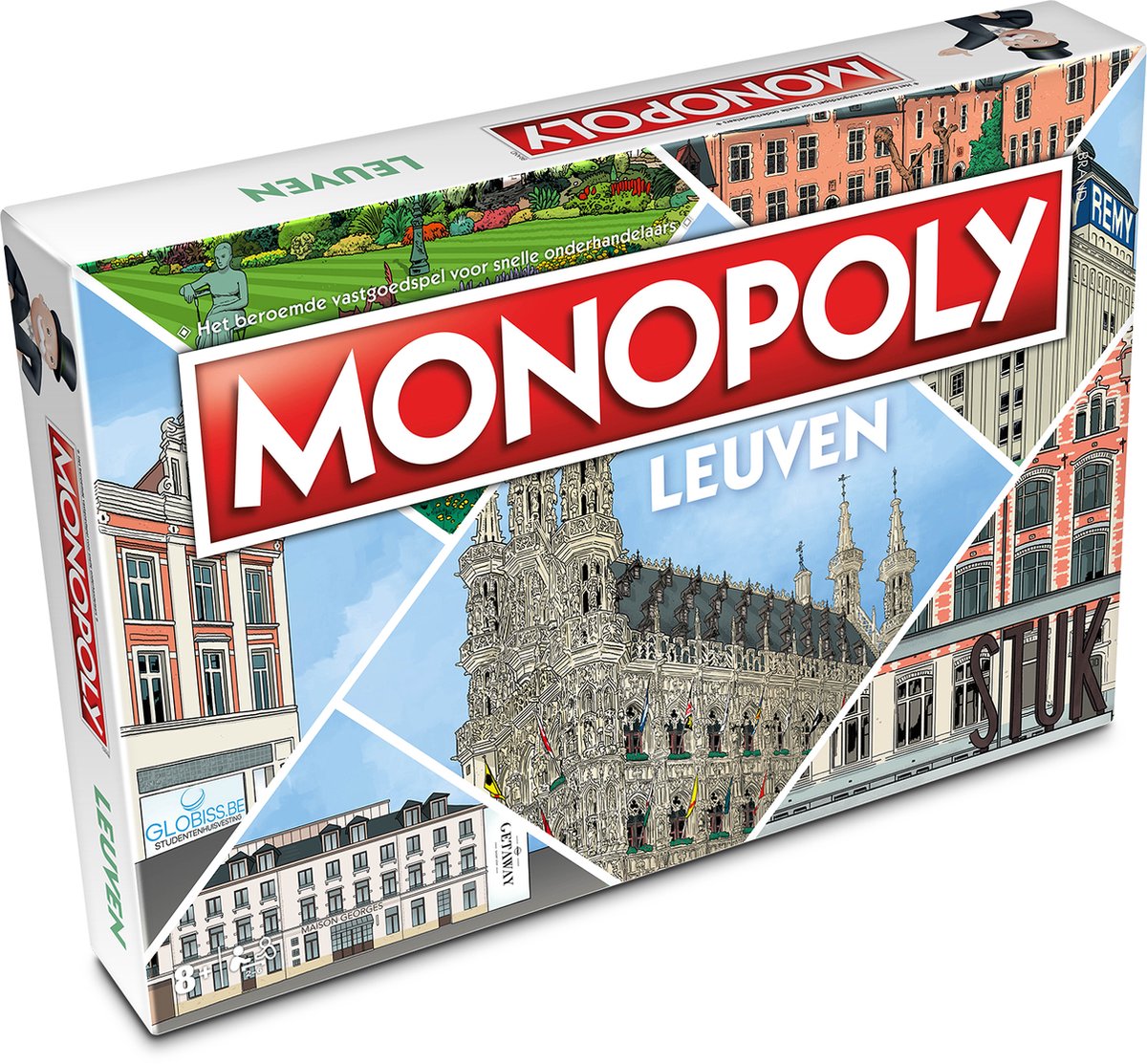 Monopoly Leuven - Familiespel - 2 tot 6 spelers