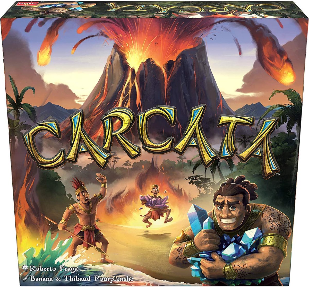 Carcata - Jeu de société stratégique - Récoltez un maximum de pierres précieuses !