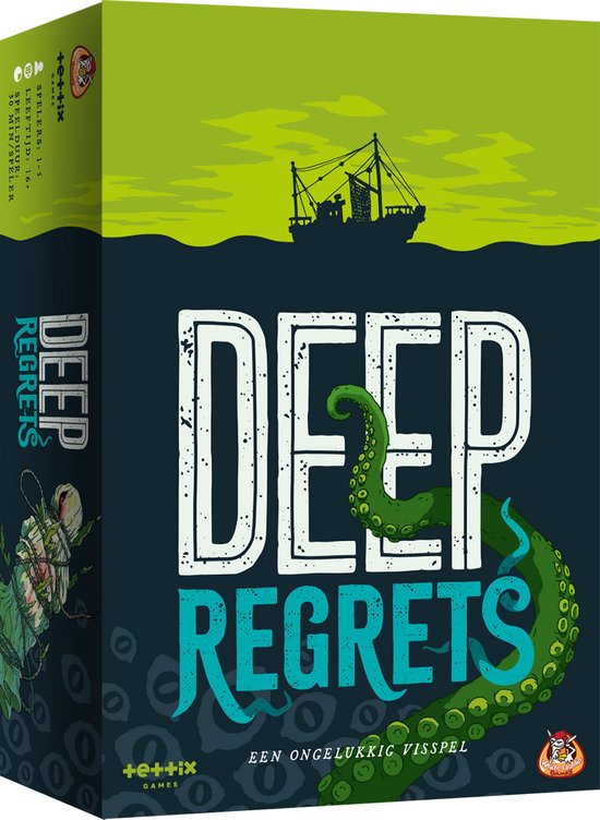White Goblin Games - Deep Regrets - Jeu de pêche horrifique