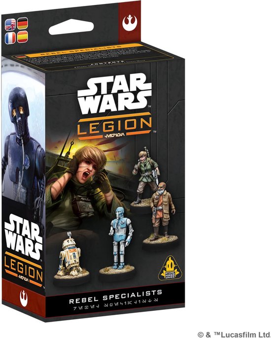 Star Wars Legion Rebel Specialists - Bordspel uitbreiding - engels