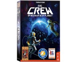 999 Games - De Crew - Kaartspel - Werk samen en win - 50 verschillende missies - Met variant voor 2-spelers - Gezelschapsspel - Klein cadeautje