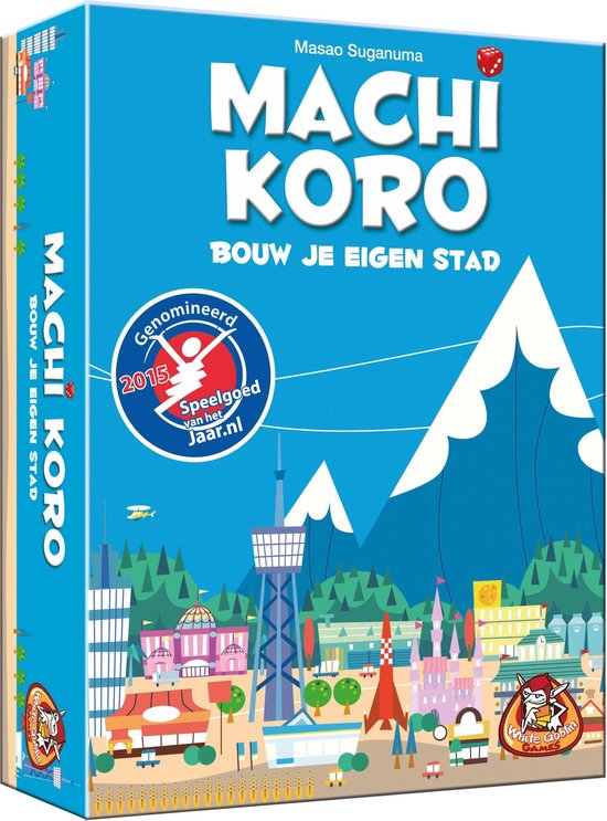 White Goblin Games Machi Koro - Jeu de dés - Bâtissez votre propre ville