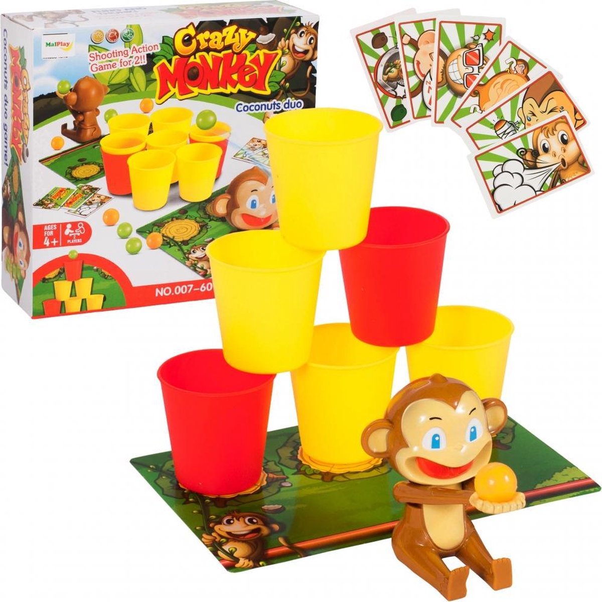 Crazy Monkeys - Jeu d'adresse