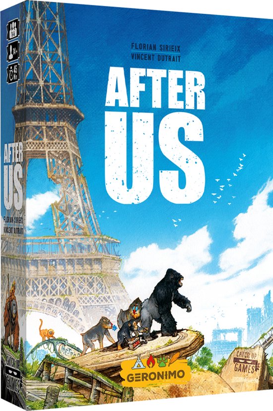 AFTER US - Geronimo Games - Bordspel - Behendigheidsspel - 1-6 Spelers - Geschikt Jaar