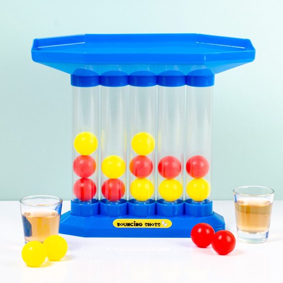 Jeu à boire Bouncing Shots - Jeu à boire Puissance 4