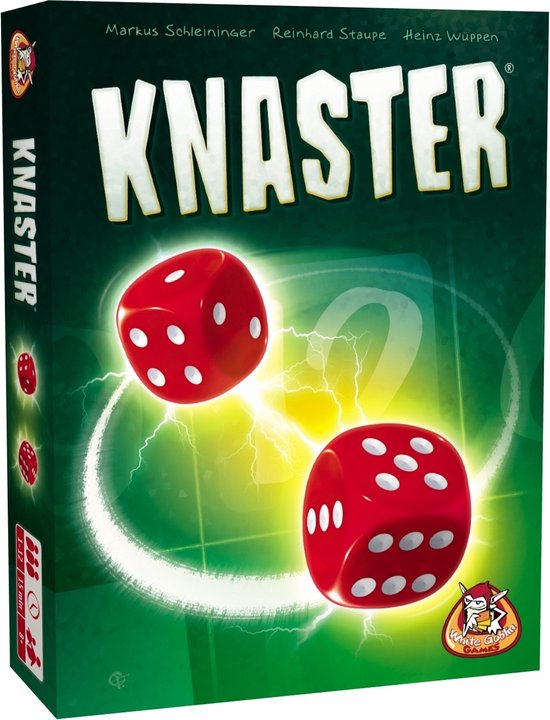 White Goblin Games - Knaster - Jeu de dés - 1 à 15 joueurs - En groupe ou en solo - Roll & Write - Pour petits et grands