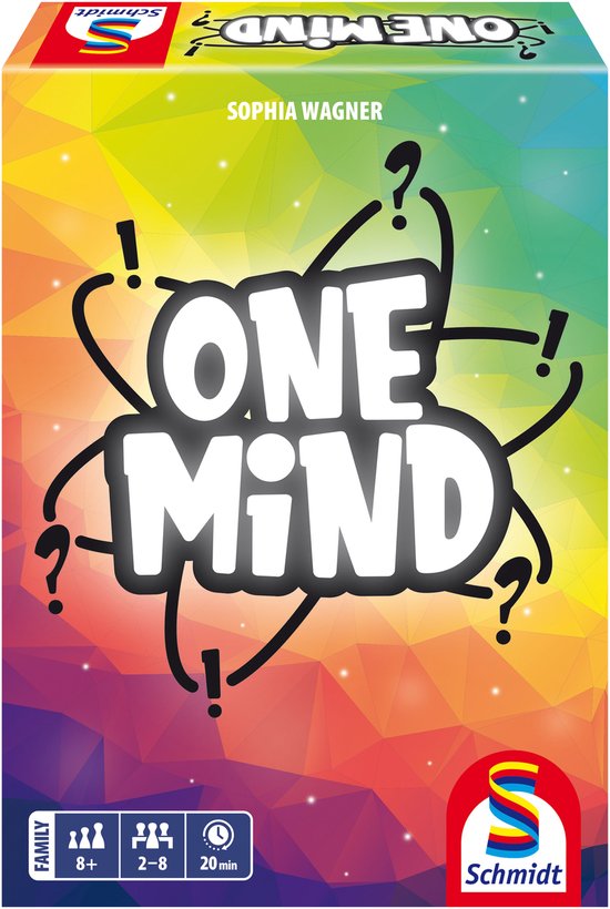 Schmidt® - One Mind - Coöperatief partyspel - Woordspel met associaties - jaar - 3-8 spelers