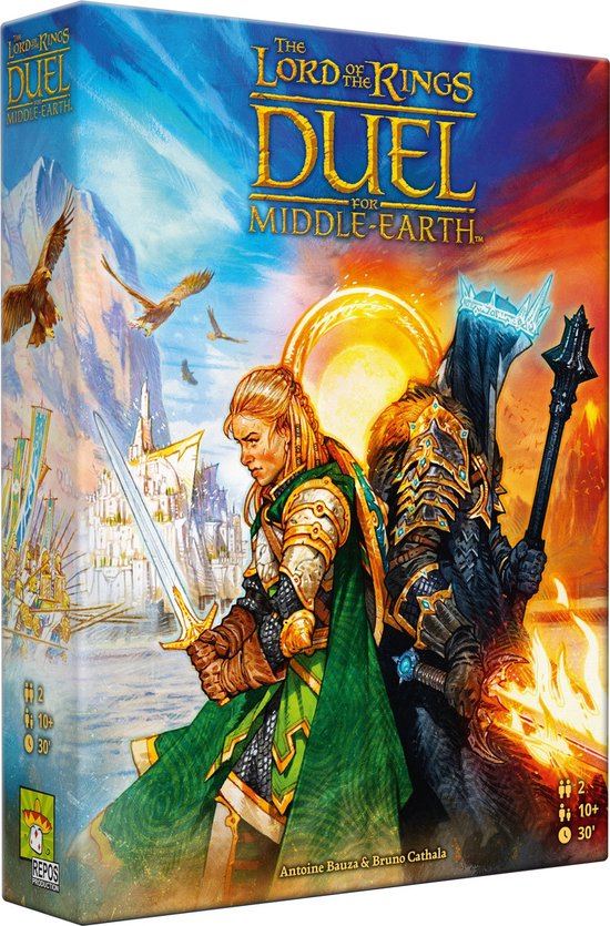The Lord of the Rings - Duel for Middle Earth - Engelstalig Bordspel