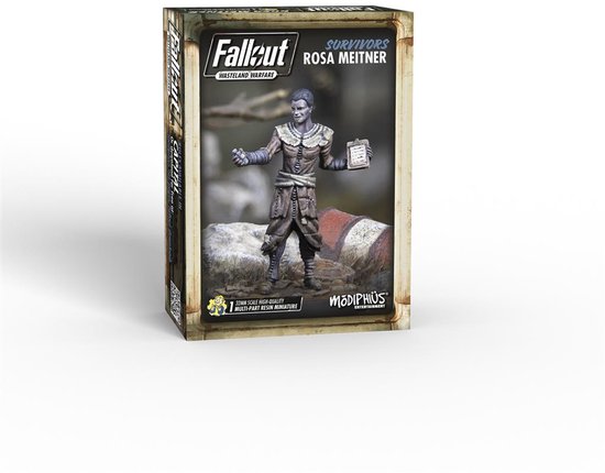 Fallout: Wasteland Warfare - Rosa Meitner - Uitbreiding - Modiphius Entertainment - Ongeschilderd
