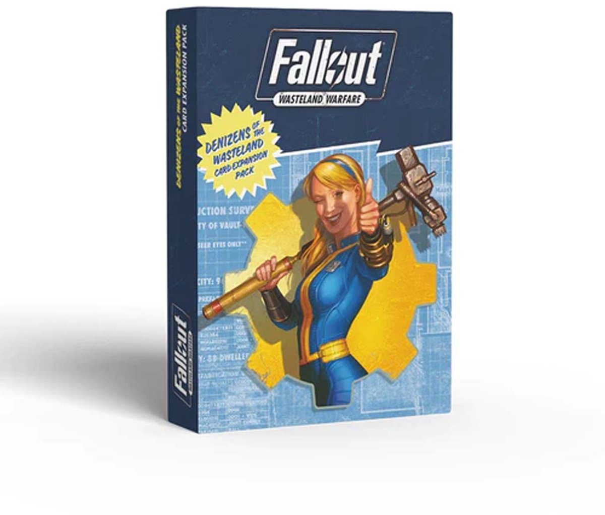 Fallout: Wasteland Warfare - Denizens of the Wasteland Card Expansion Pack - Extension - En anglais - Modiphius Entertainment