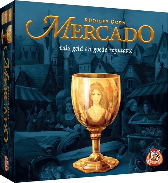 White Goblin Games Mercado - Strategisch bordspel -4 spelers - 10+ jaar