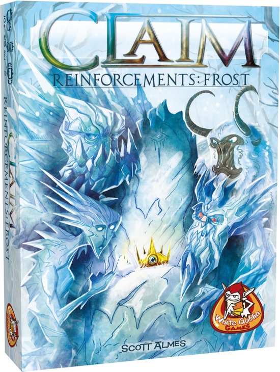 White Goblin Games - Claim Reinforcements: Frost - Kaartspel - 2 spelers - Tactisch kaartspel - jaar - Kaartspel met unieke facties