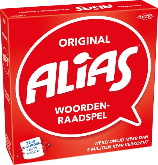 Tactic Alias – Jeu de société – Jeu d'ambiance – Jeu de mots – Jeu familial – Dès 10 ans - Plus de 8 millions d'exemplaires vendus dans le monde