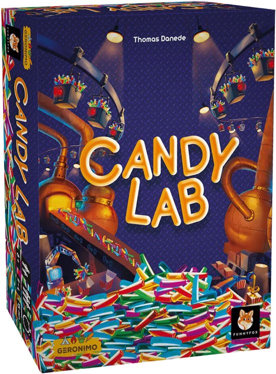 Candy Lab - Geronimo Games - Bordspel - jaar oud - van 2 tot 4 spelers