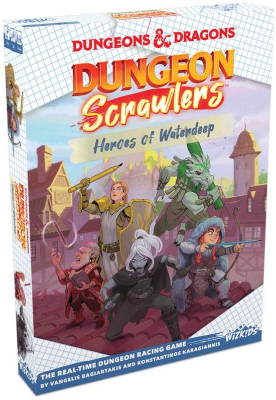 Dungeons & Dragons: Dungeon Scrawlers - Heroes of Waterdeep Jeu de stratégie *Version anglaise*