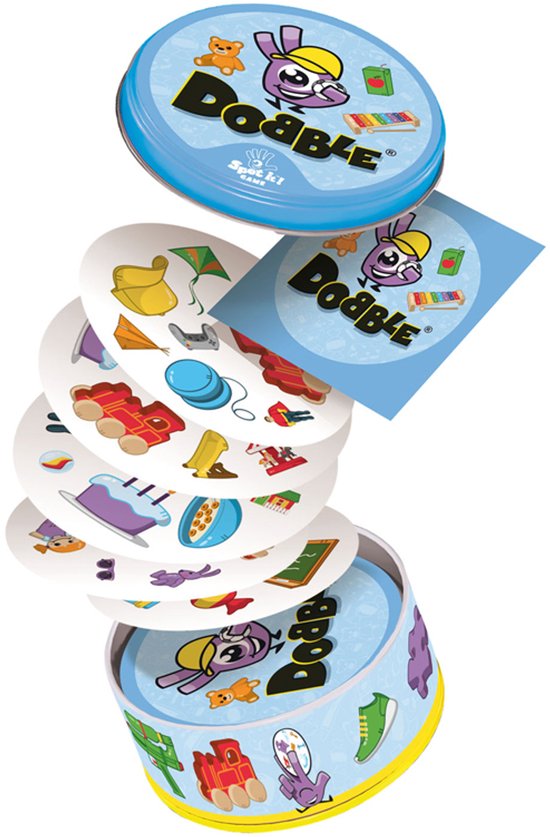 Zygomatic Dobble Kids Kaartspel - Snel spel met dieren voor kinderen