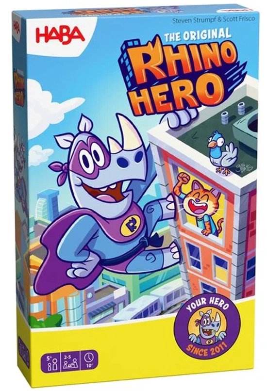 Spel - Rhino hero - The original - 5+