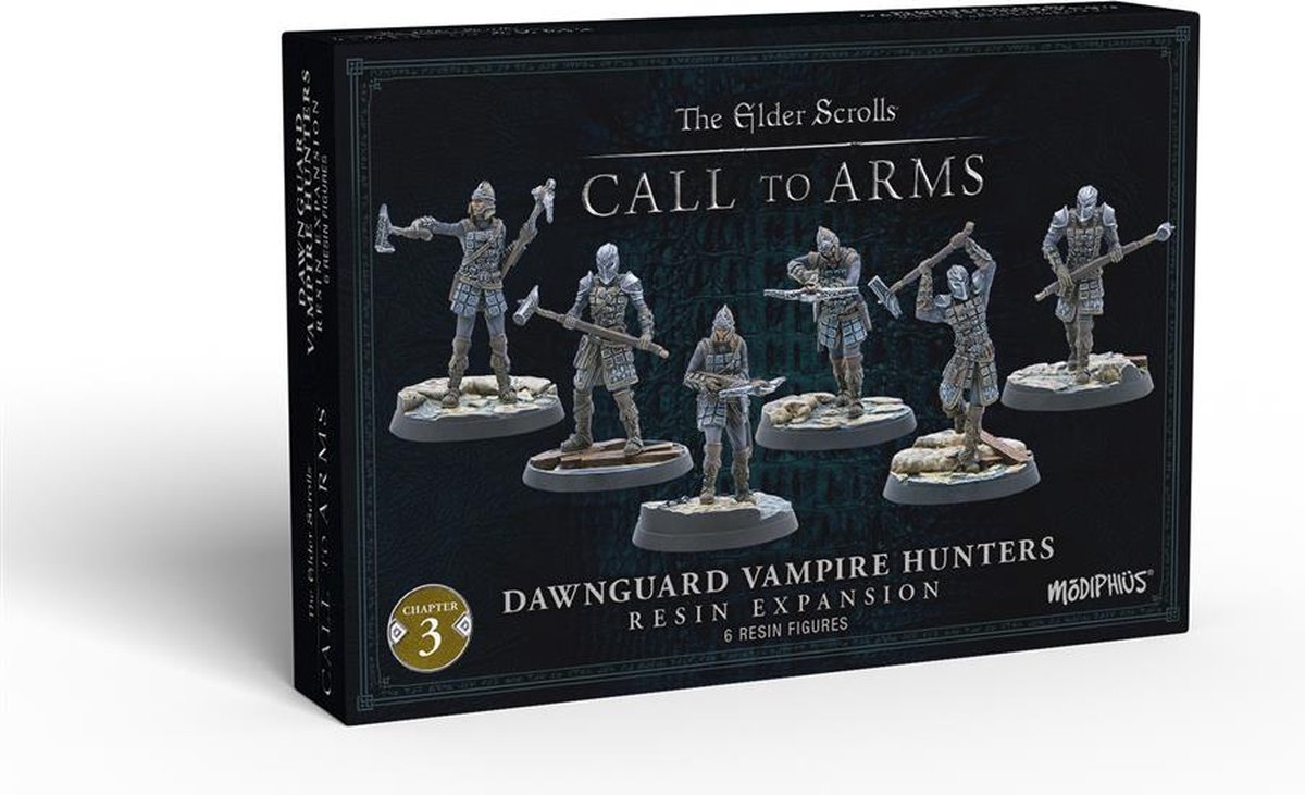 The Elder Scrolls: Call To Arms - Dawnguard Vampire Hunters - Jeu de figurines - Non peint