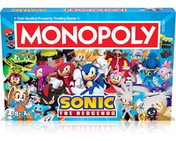 Winning Moves Monopoly - Bordspel - Sonic - Engels