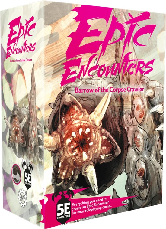 Epic Encounters Barrow of the Corpse Crawler - RPG Miniaturen - Steamforged Games