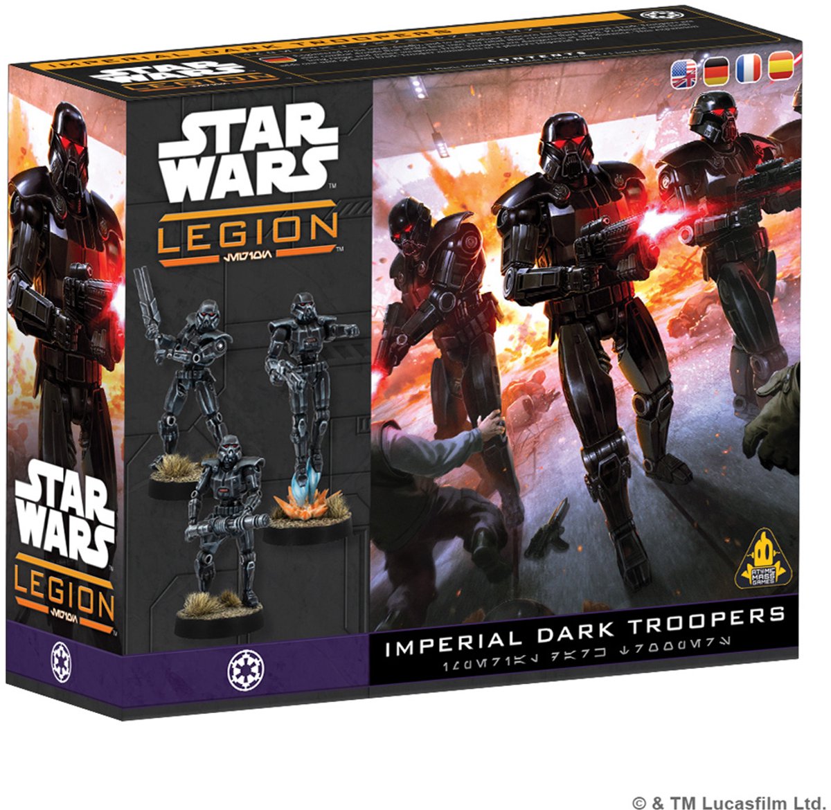 Star Wars Legion Dark Troopers Expansion - Extension - EN/FR/DE/ES
