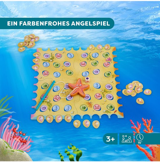 HABA Sebastian Seastar 15 min Bordspel Training van de fijne motoriek (vaardigheid)