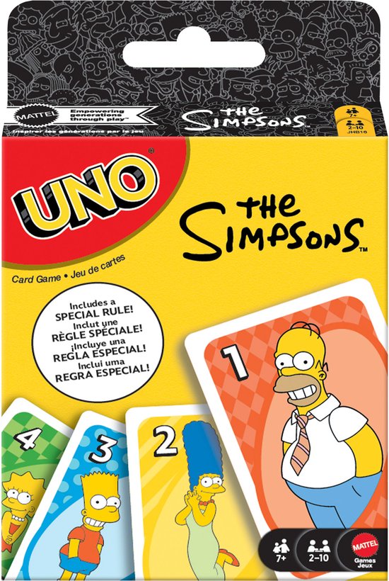 Mattel Games UNO The Simpsons