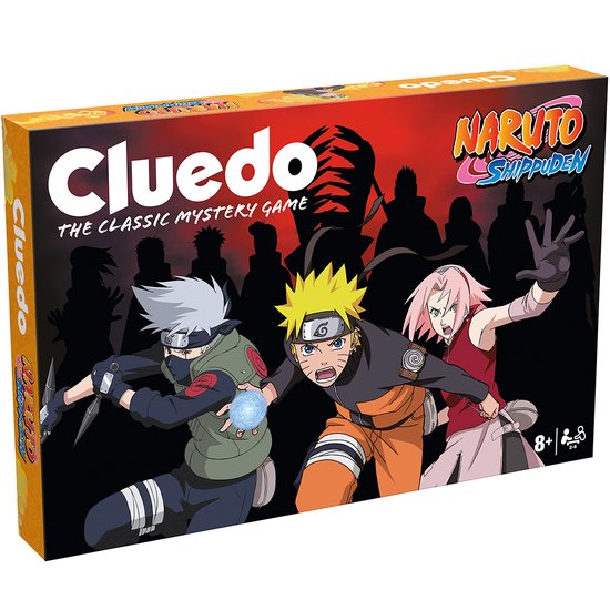 Winning Moves Cluedo - Bordspel - Naruto - Engels
