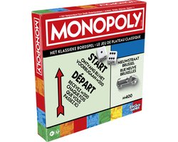 Monopoly Classic Bordspel Vernieuwde editie - BE editie - Gezelschapsspel