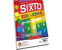 White Goblin Games - Sixto: Kriskras - Dobbelspel - 1 tot 6 spelers - Gezelschapsspel - nieuwe mogelijkheden tot scoren - Uitbreiding