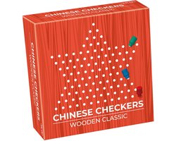 Tactic Chinese Checkers – Bordspel – Classic Games – Houten Strategiespel – Vanaf 7 jaar