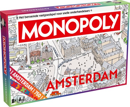Monopoly Amsterdam 750 Jaar- Gelimiteerde editie - NL