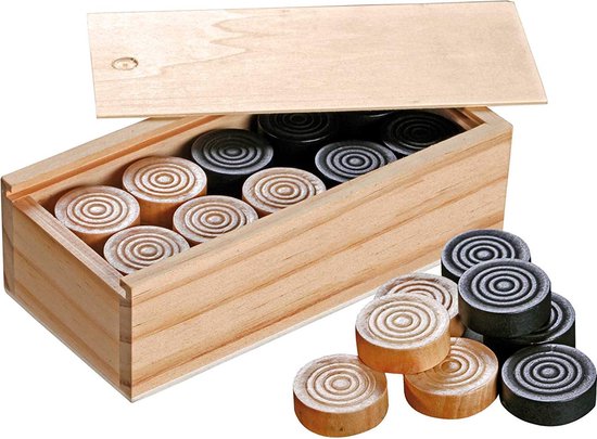 Philos Damstenen - Houten damstenen van 30 mm - jaar