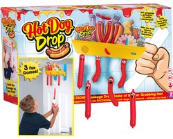 Hot Dog Drop Spel - Vang de vallende worstjes - Leuk familie actiespel