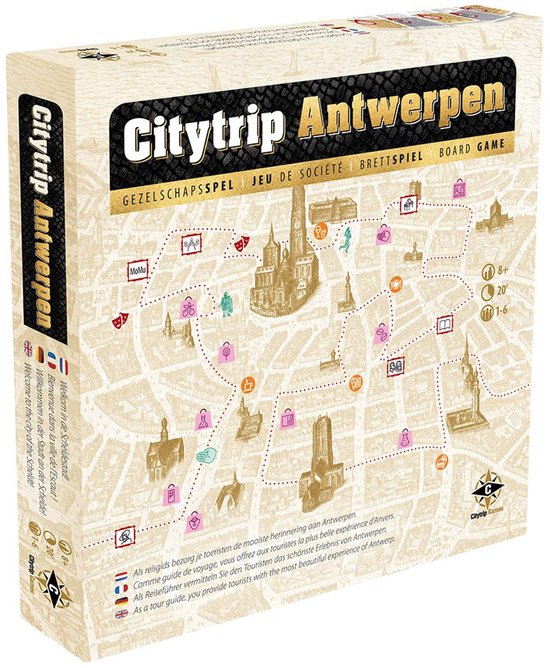 Citytrip Antwerpen - Kaartspel