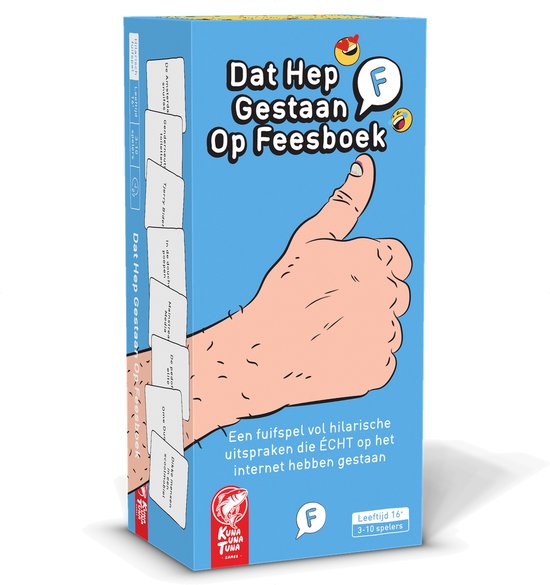 Dat Hep Gestaan Op Feesboek - Basisspel - Nederlandstalig Partyspel