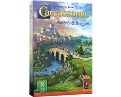 999 Games - Carcassonne: Burchten & Bruggen - Uitbreiding 8 - Nieuwe Versie - NL - EN