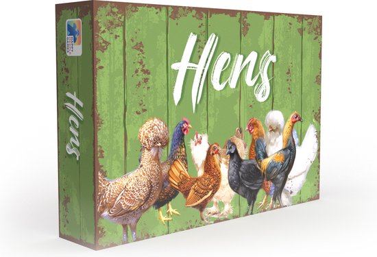 Happy Meeple Games Hens - Bordspel -4 spelers - 8+ jaar - HMG-2301