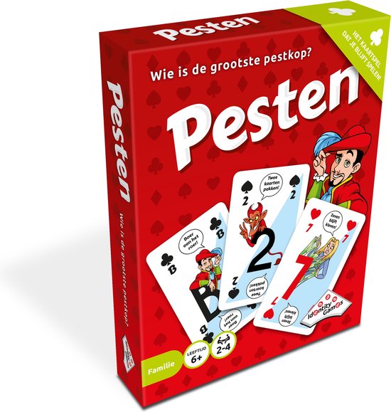 Pesten - Jeu de cartes - Avec explications sur chaque carte