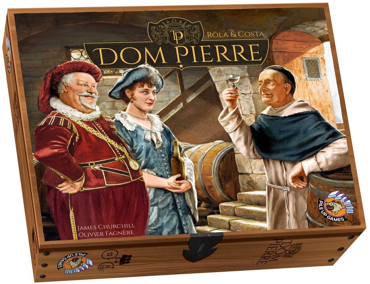 HOT Exclusive jeu de société Dom Pierre - jeu de stratégie sur le champagne (2-4 joueurs).