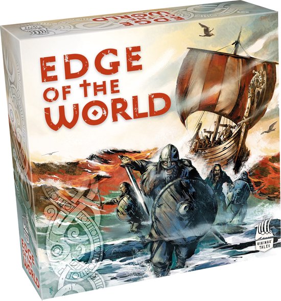Tactic Edge of the World – Bordspel – Episch Vikings Avontuur – Handel en Verovering – Vikings Tales Serie – 3 tot 4 Spelers – Jaar