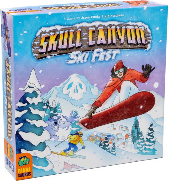 Skull Canyon Ski Fest - Jeu de société de sports d'hiver - Jeu familial - Version anglaise