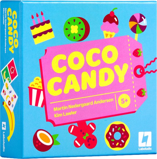 Coco Candy - Geronimo Games - Laboludic - Kinderspel - Kaartspel - 2-4 Spelers - Jaar