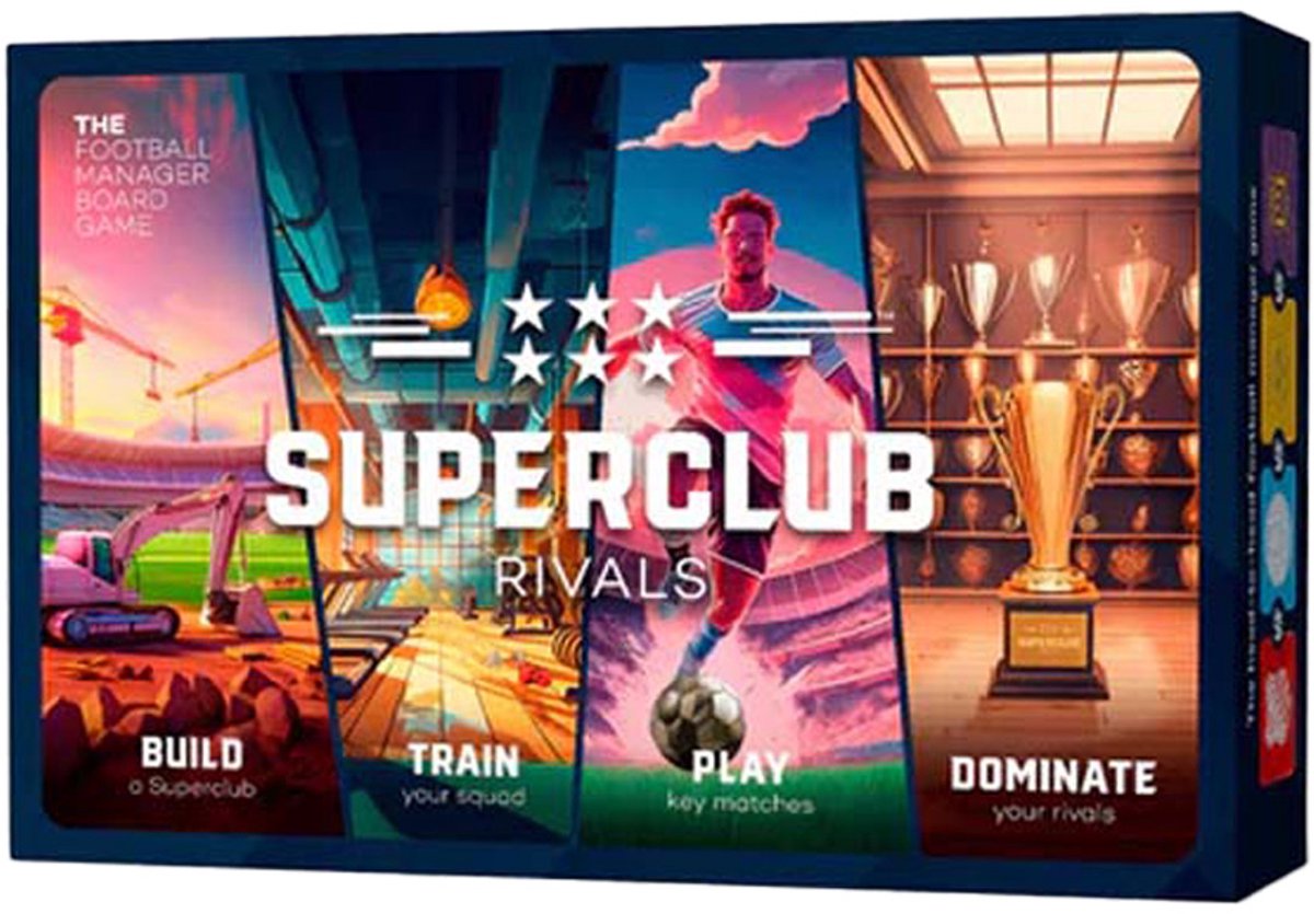 Superclub Rivals - Jeu de société - Anglais
