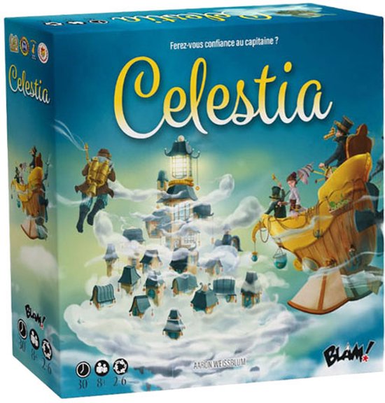 Celestia - Geronimo Games - bordspel - vanaf 8 jaar oud - van 2 tot 6 spelers