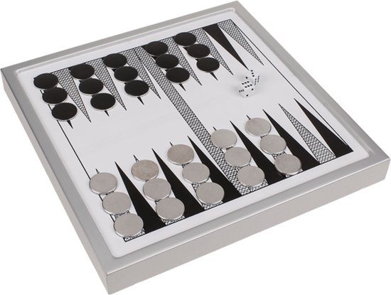 Metal Game Backgammon