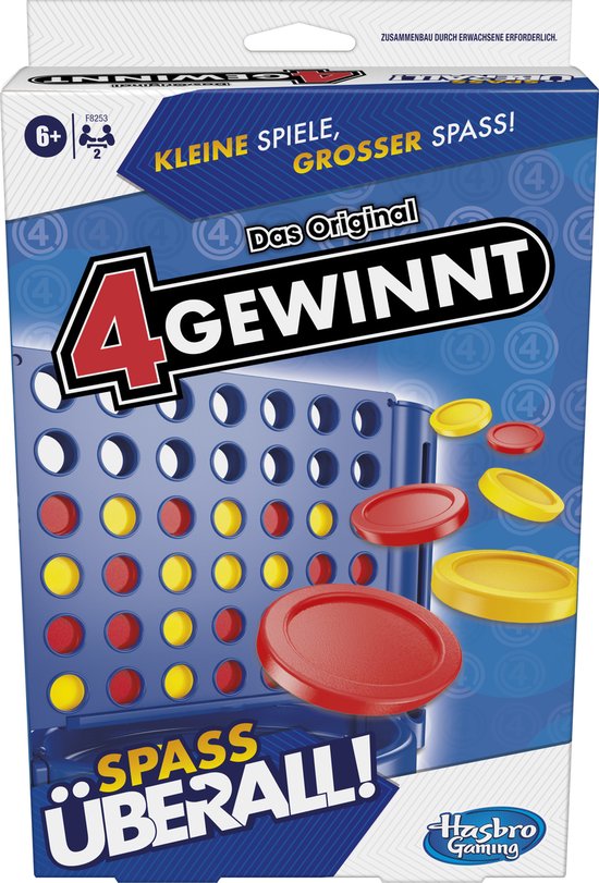 Hasbro Gaming Connect 4 Grab & Go Bordspel Familie